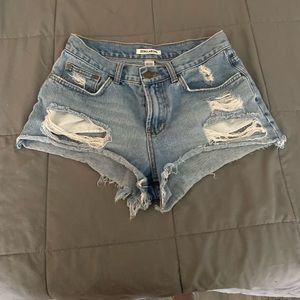 Billabong Drift Away denim shorts size 26